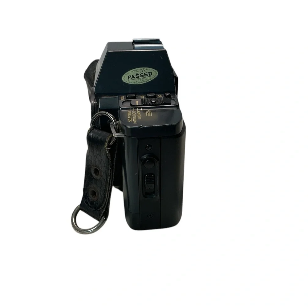Canon T70 auto wind film camera with zoom lens , 2X converter and flash